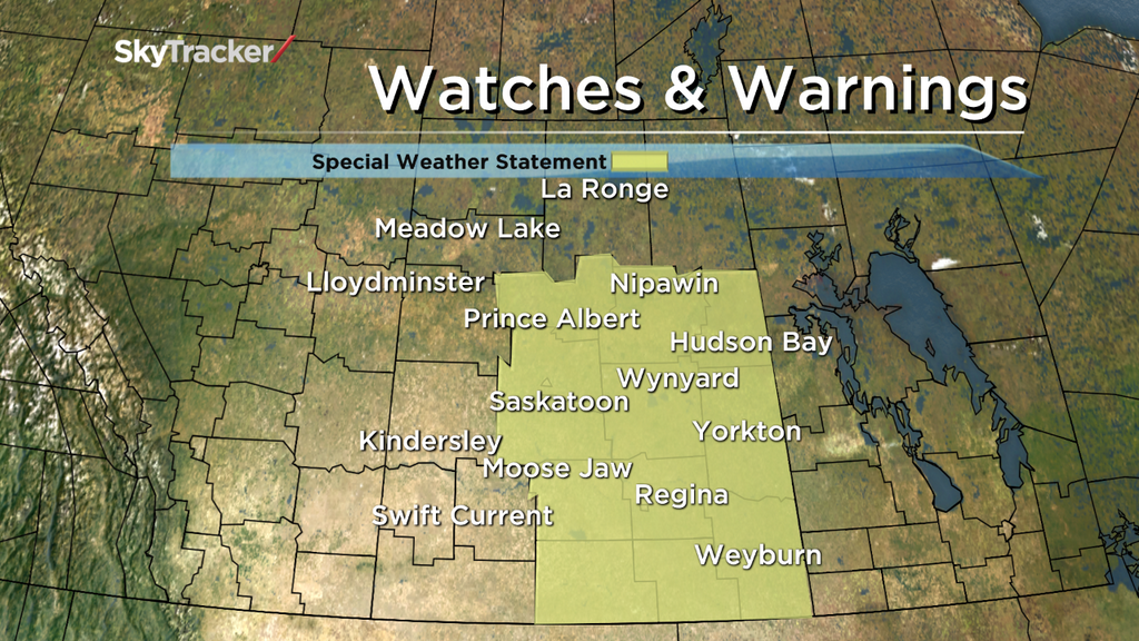 Global’s Peter Quinlan with the Evening News weather forecast for Apr. 28/29 in Saskatoon.