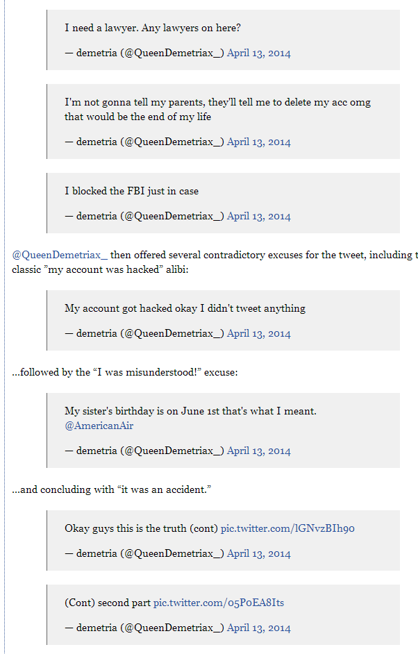 Dutch arrest girl whose tweet threatened American Airlines - image