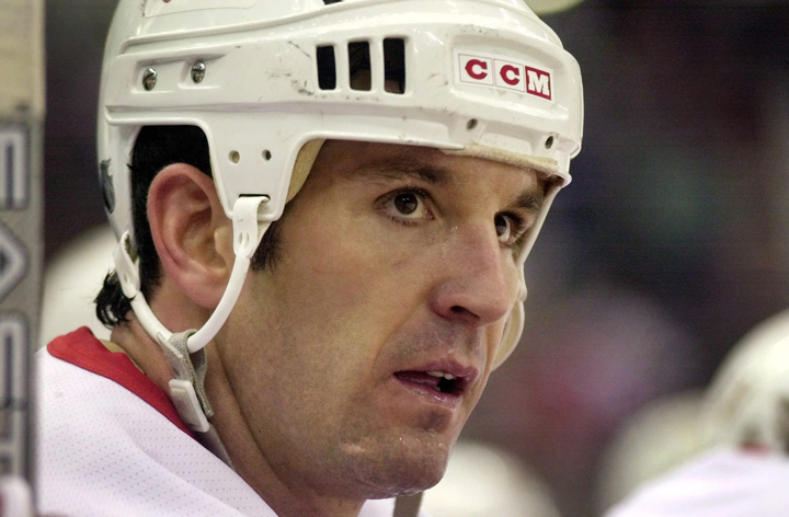 This Nov. 27, 2001 file photo shows Brendan Shanahan when he played for Detroit Red Wings.