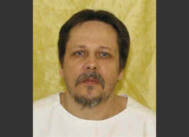 FILE- In this undated file photo provided by the Ohio Department of Rehabilitation and Correction shows Dennis McGuire. McGuire was executed in January 2014, for the 1989 rape and fatal stabbing of Joy Stewart, but took 26 minutes to die from an two-drug combo of a sedative and painkiller used by the state for the first time. 