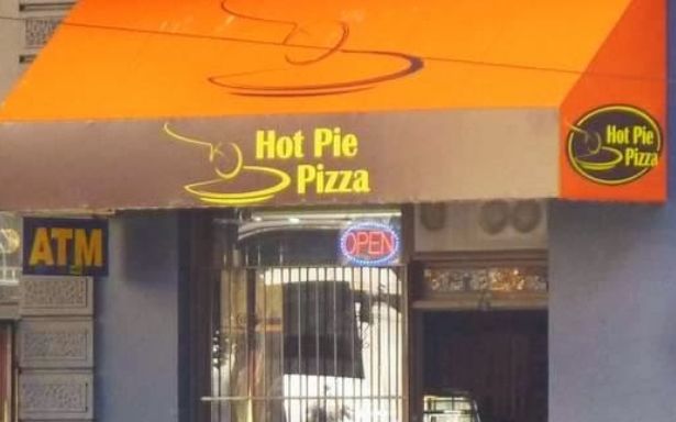 The owner of Hot Pie Pizza on Powell Street was suspended from selling pies on Saturday for violating a city bylaw. 