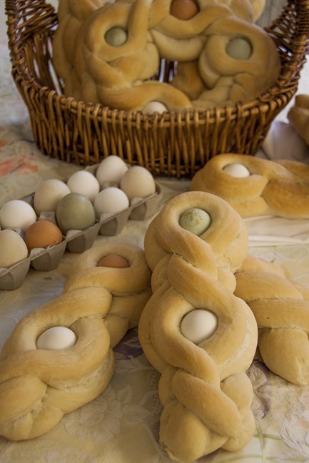 Recipe for traditional Italian Easter bread