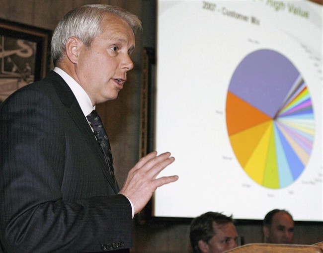 Precision Drilling CEO Kevin Neveu is pictured in Calgary, May 7, 2008. 
