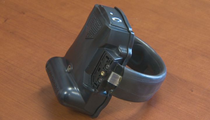 GPS monitoring bracelets to help keep track of stalkers.