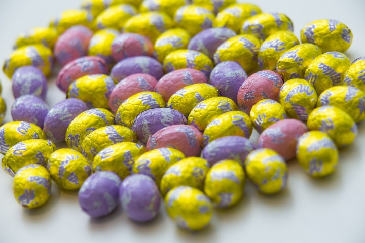 Chocolate eggs.