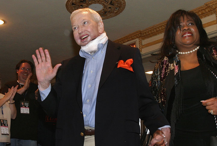 Roger Ebert and Chaz Ebert