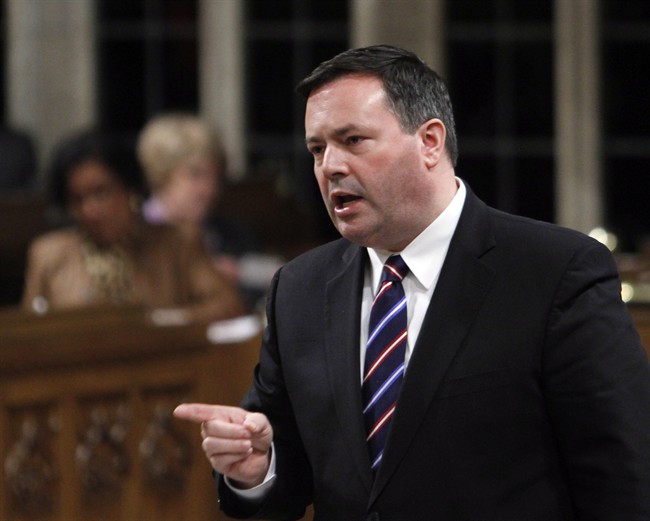 Immigration Minister Jason Kenney speaks during question period in the House of Commons on Parliament Hill in Ottawa on Monday, April 7, 2014. 
