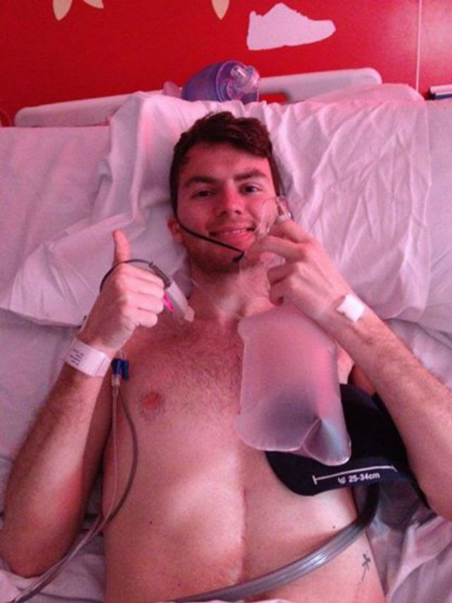 Stephen Sutton surpassed his bucket list fundraising goal after posting his "final thumbs up."