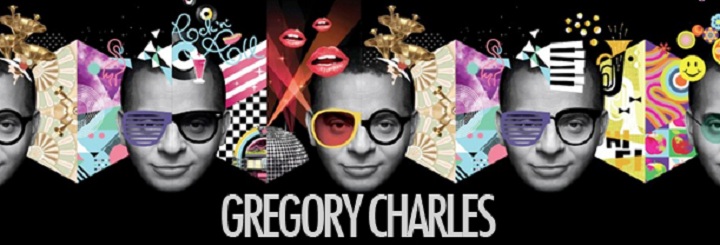 A poster for Gregory Charles' show Vintage, being presented at the Montreal Casino.