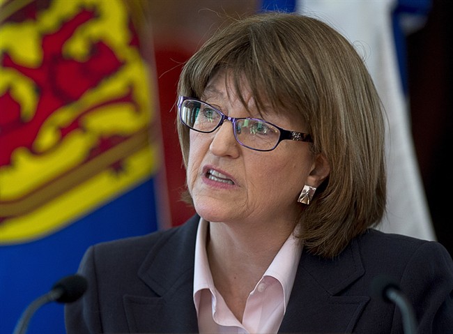 N.S. Finance Minister Diana Whalen in Halifax on April 3, 2014. 
