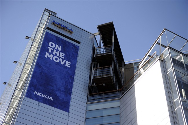 The Nokia headquarters building in Keilaniemi, Espoo, Finland.