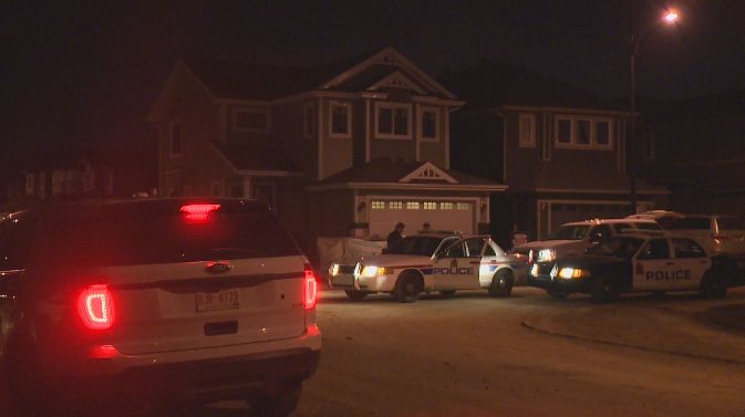 Edmonton police are investigating a home invasion that resulted in a man being shot, Tuesday, April 22, 2014. 