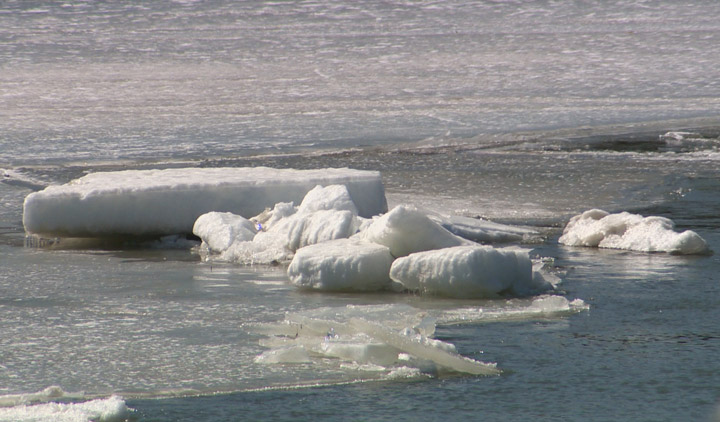 The Water Security Agency is advising the public to be aware of the potential for ice jamming on the North Saskatchewan River.