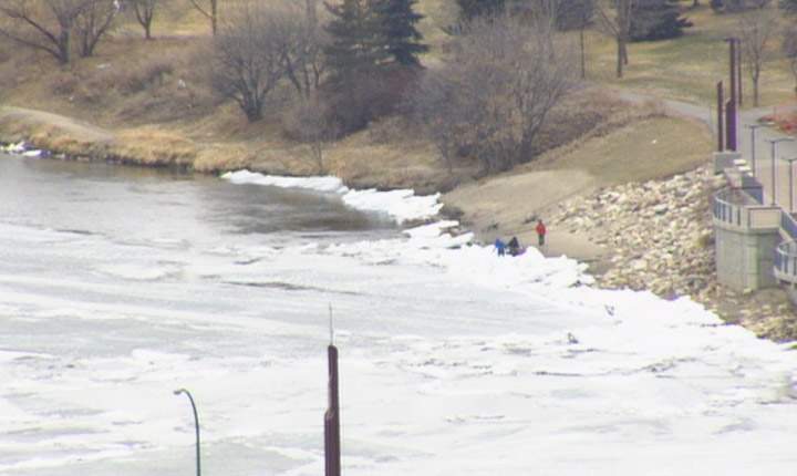 Saskatoon police and the fire department have been called to multiple incidents of people walking out onto the dangerous river ice this weekend.