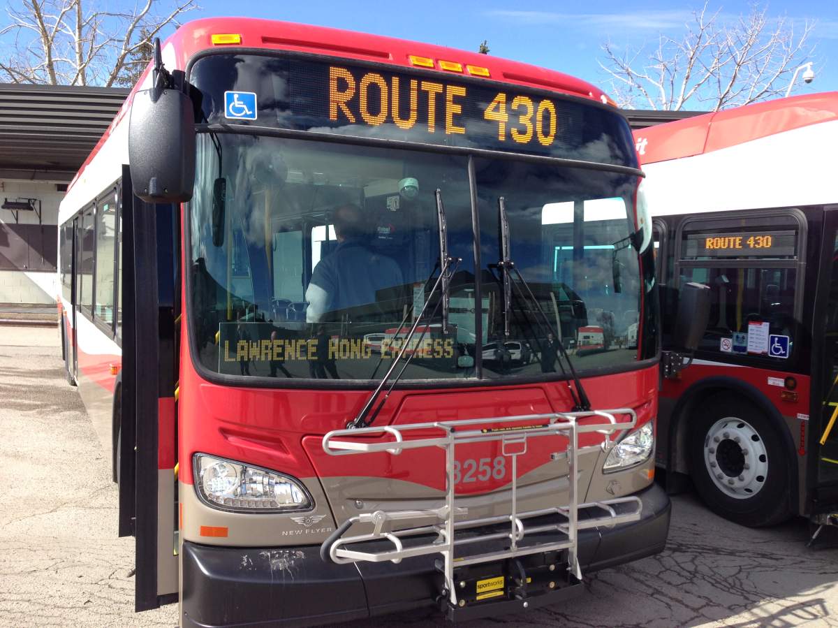 Dozens of Calgary transit employees pooled their money to charter buses to Lawrence Hong’s funeral.