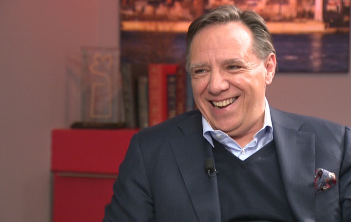 Coalition Avenir Quebec leader Francois Legault.