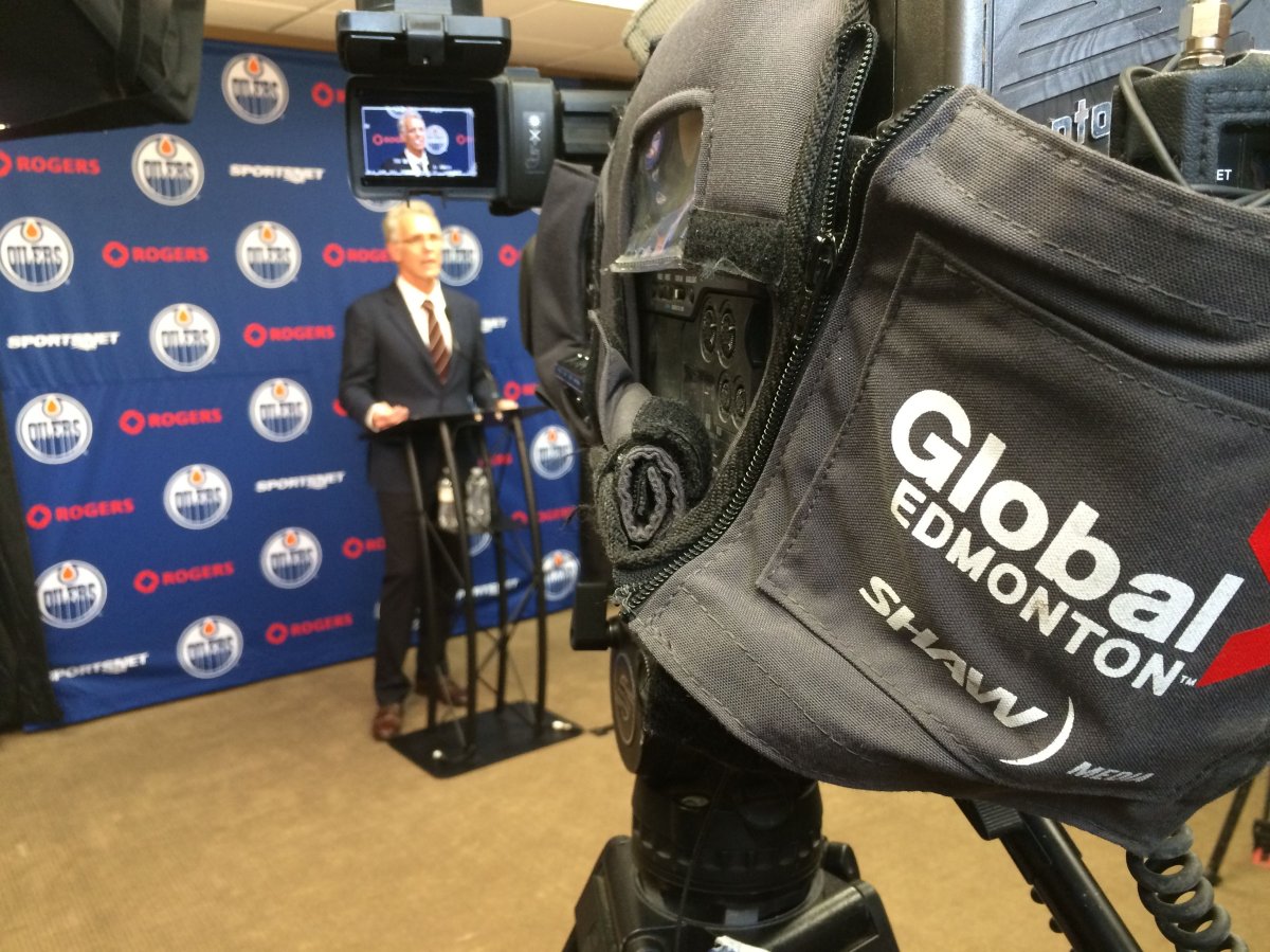 Despite another disappointing season for the Edmonton Oilers, G.M. Craig MacTavish says he's optimistic about the team's future, Tuesday, April 15, 2014. 