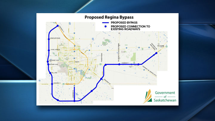 Work is starting on the Regina Bypass as the route has been finalized and land acquisitions have begun.
