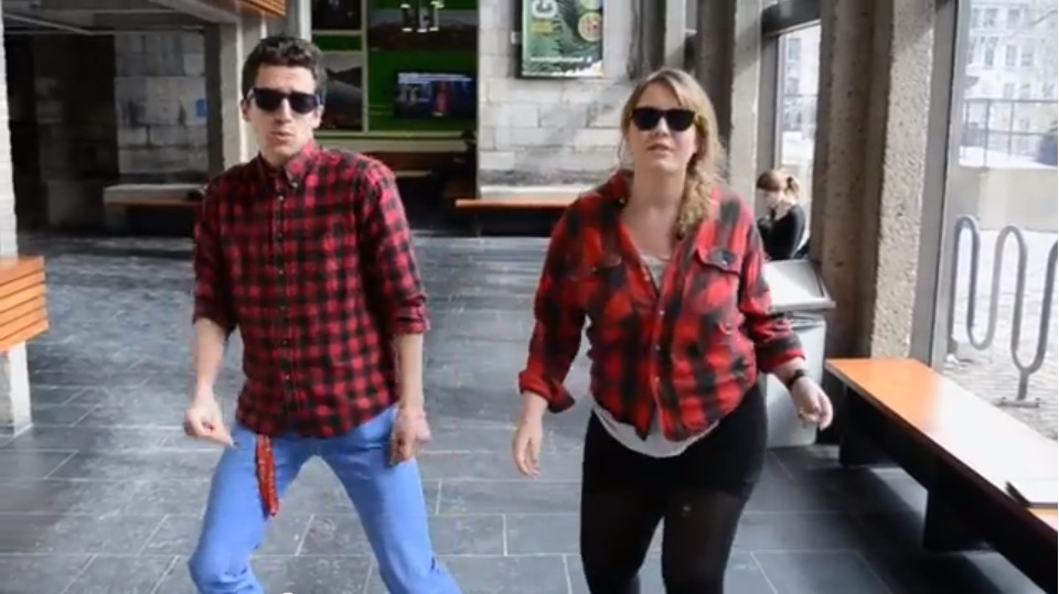 Couldn't be happier - these Mcgill students took part in a lipdub of Pharrell Williams' "Happy.".