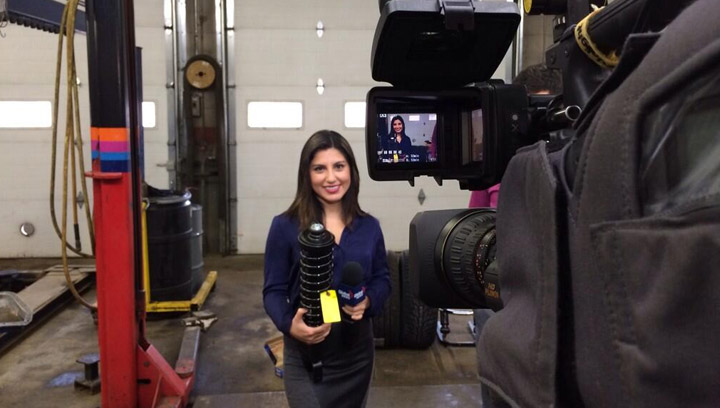 Melissa learns what car part she is holding and what to expect a women’s car care clinic this Sunday.