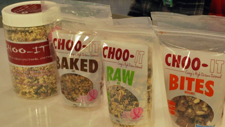 His mother’s cancer diagnosis led Craig Campbell to come up with Choo-It, a high-octane oatmeal using natural foods and their healing properties.