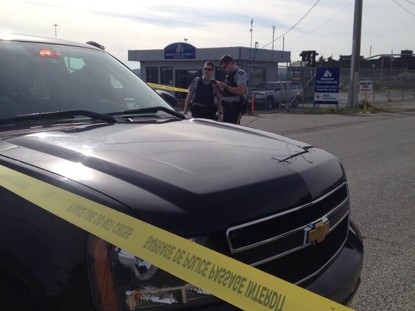 Two people died after a shooting at a mill in Nanaimo. Credit: Aaron Hinks, Nanaimo Daily News.