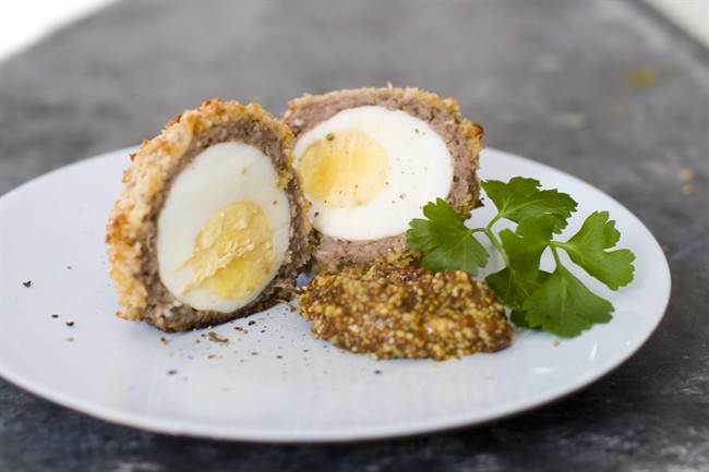 A healthy take on the very not healthy Scotch egg