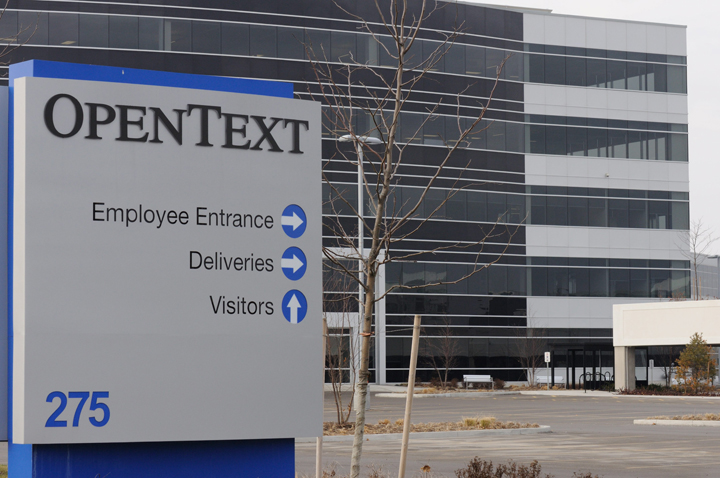 Ontario's Liberal government announced Friday it would provide a $120-million grant to Waterloo-based Open Text Corp. (TSX:OTC), Canada's largest software company.