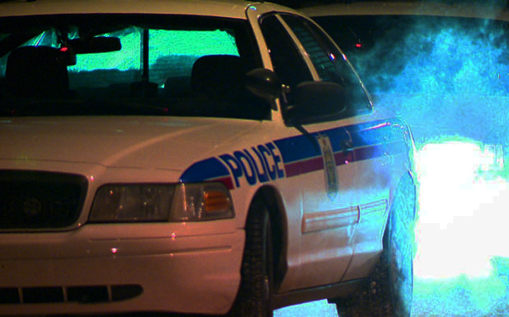 Two men arrested after a shot was fired at a moving vehicle on Circle Drive in Saskatoon.