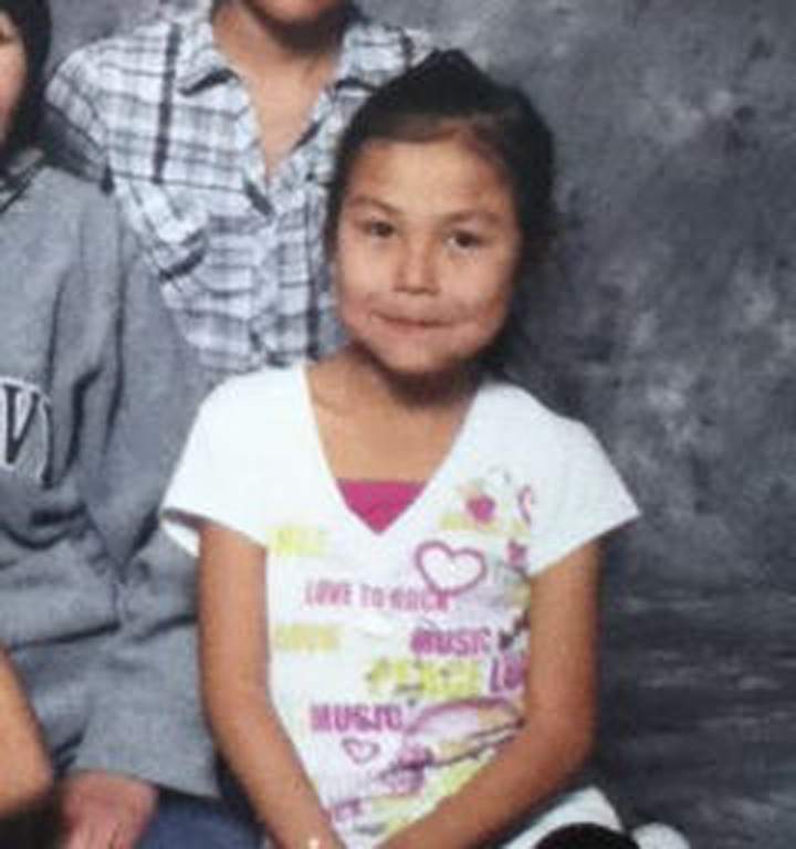 Raquelle Tssessaze was killed by two dogs in Lac Brochet, Manitoba, on Tuesday.