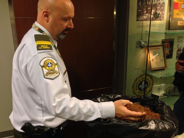 Quebec provincial police said that contraband tobacco schemes cost Quebec and Canadian taxpayers more than $30M a year.