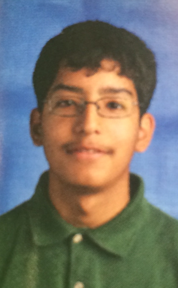 Yearbook photo of Stephen Solis-Reyes.