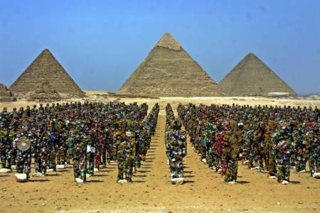 Landfill Pyramids IN PHOTOS: ‘Trash People’ stand ground at Tel Aviv landfill - National ...