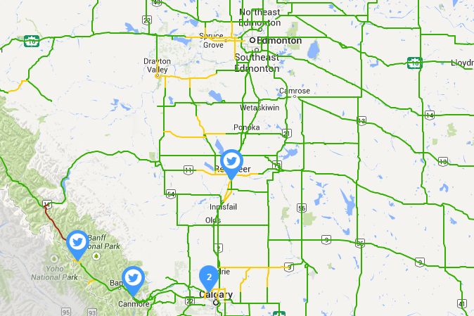 Poor highway conditions lead to crashes on Alberta highways - image