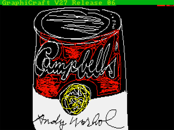 Previously undiscovered Andy Warhol art recovered from floppy disks