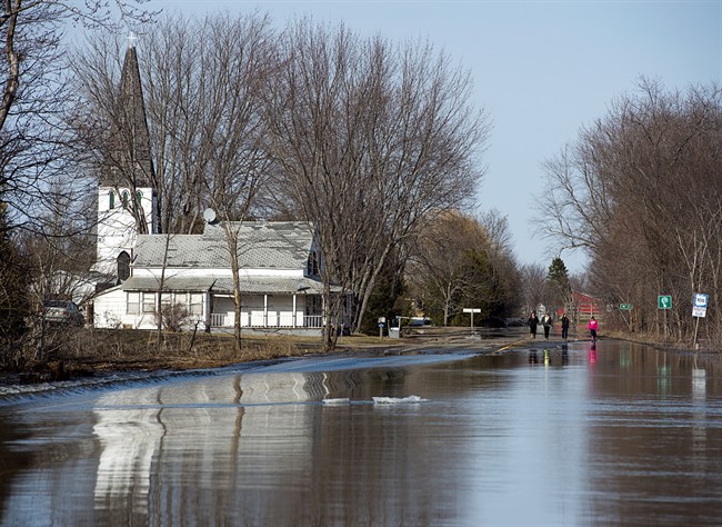 The spring thaw is just starting. But a gradual thaw means less chance of severe flooding.