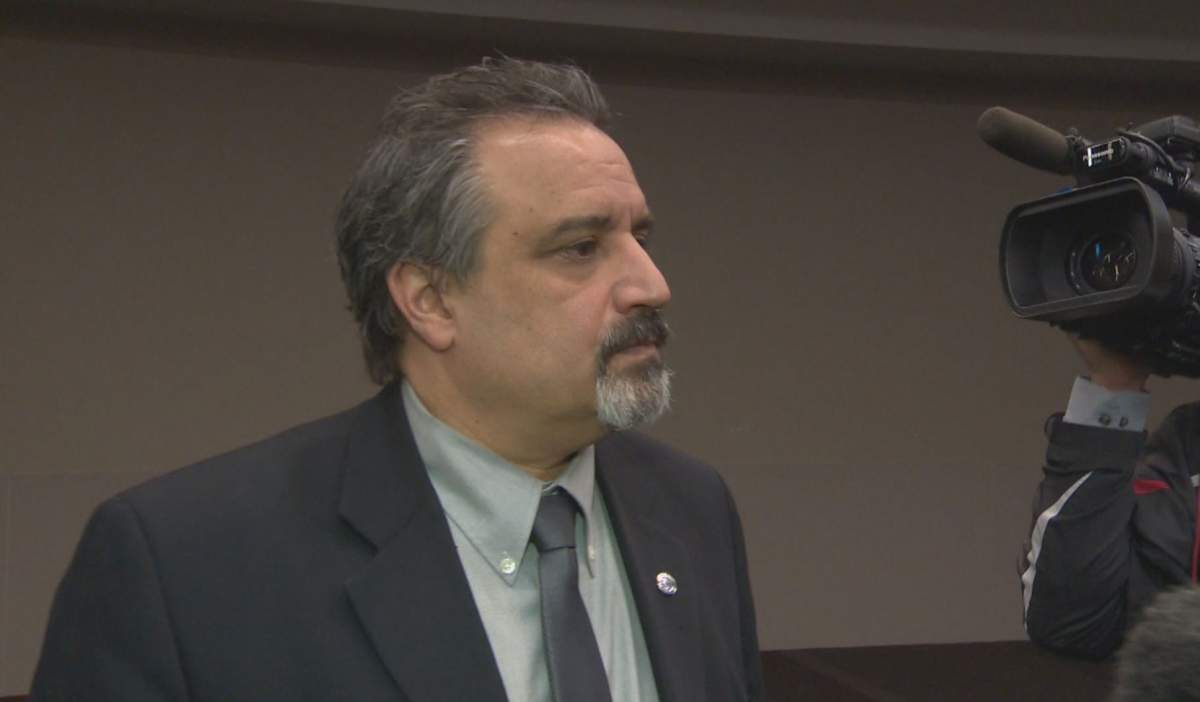 Alberta Teachers Association President Mark Ramsankar on May 5, 2014.