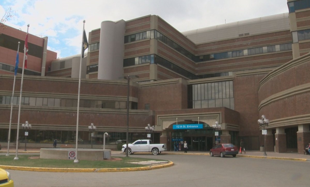 A file photo of the University of Alberta hospital.