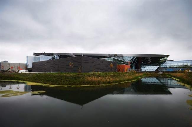 The new Communications Security Establishment Canada (CSEC) complex is pictured in Ottawa on October 15, 2013.