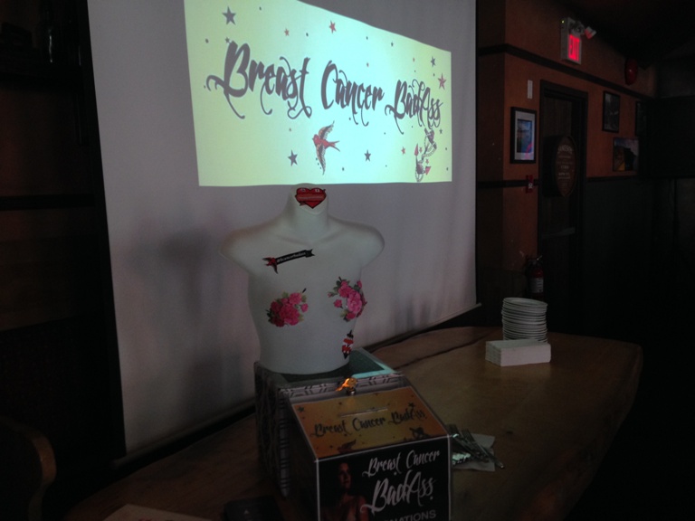 The Breast Cancer Badass campaign is spearheaded by Patsy MacDonald. It held a kick off social event Wednesday night at Durty Nelly's in downtown Halifax.