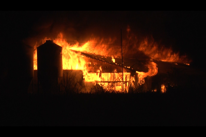 Police investigate barn fire in Abbotsford - image