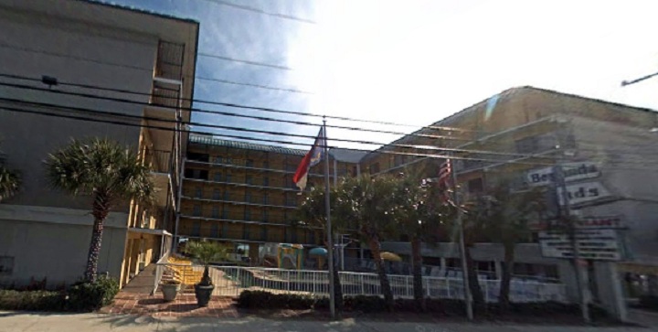 Google Street View image of the Bermuda Sands Motel.