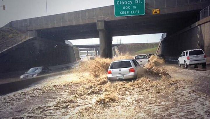 11th Street underpass on Circle Drive South