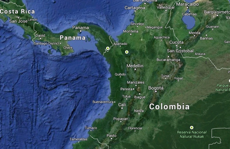Colombian authorities said Monday they had located a Canadian-registered aircraft that crashed high in the Andes in northeastern Colombia.