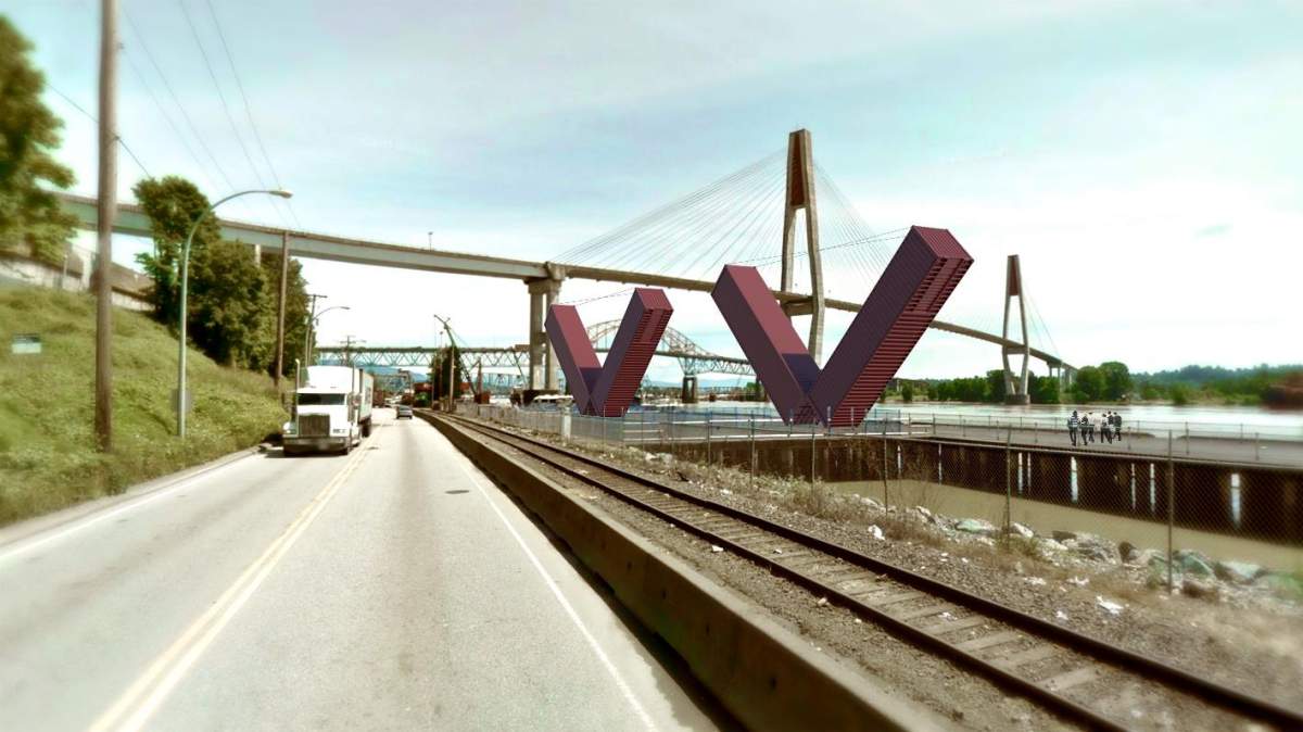 WATCH: Container art raises eyebrows in New Westminster - image