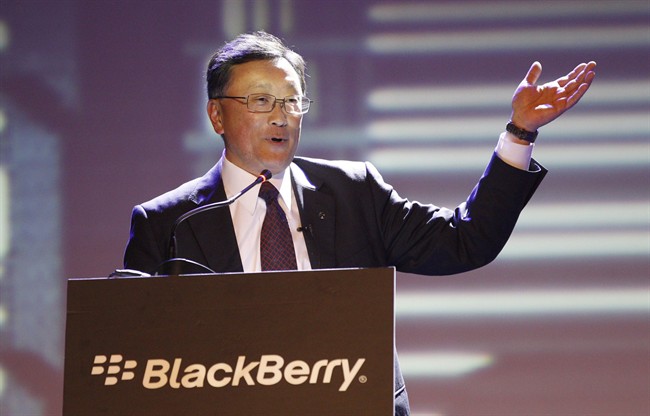 BlackBerry CEO John Chen.
