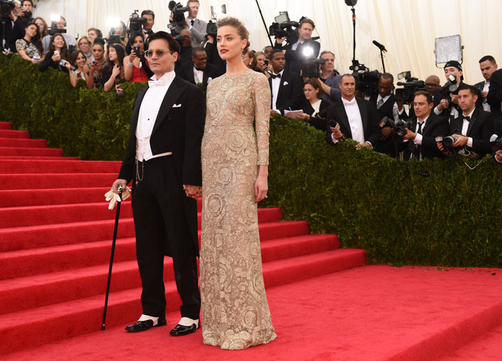 Johnny Depp and Amber Heard