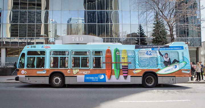 The Société de transport de Montréal (STM) is rolling out the city's first ever WiFi-equipped bus.