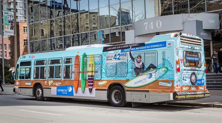 The Société de transport de Montréal (STM) is rolling out the city's first ever WiFi-equipped bus.
