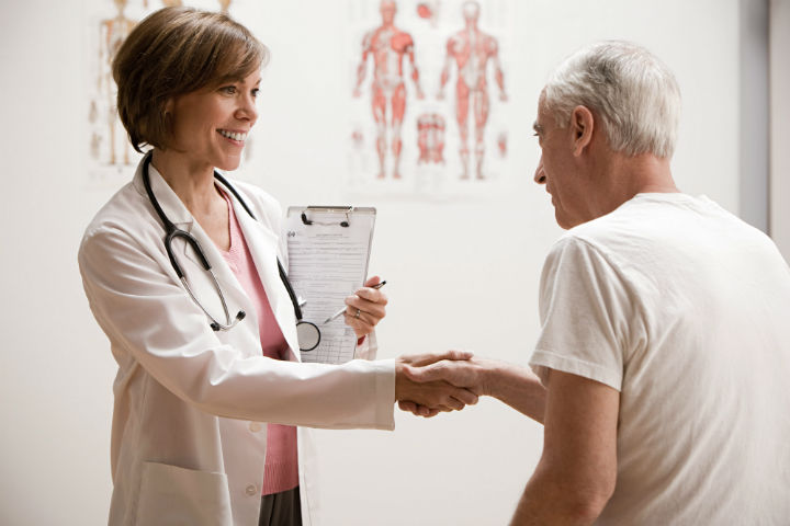 Should doctor's stop shaking hands with their patients?